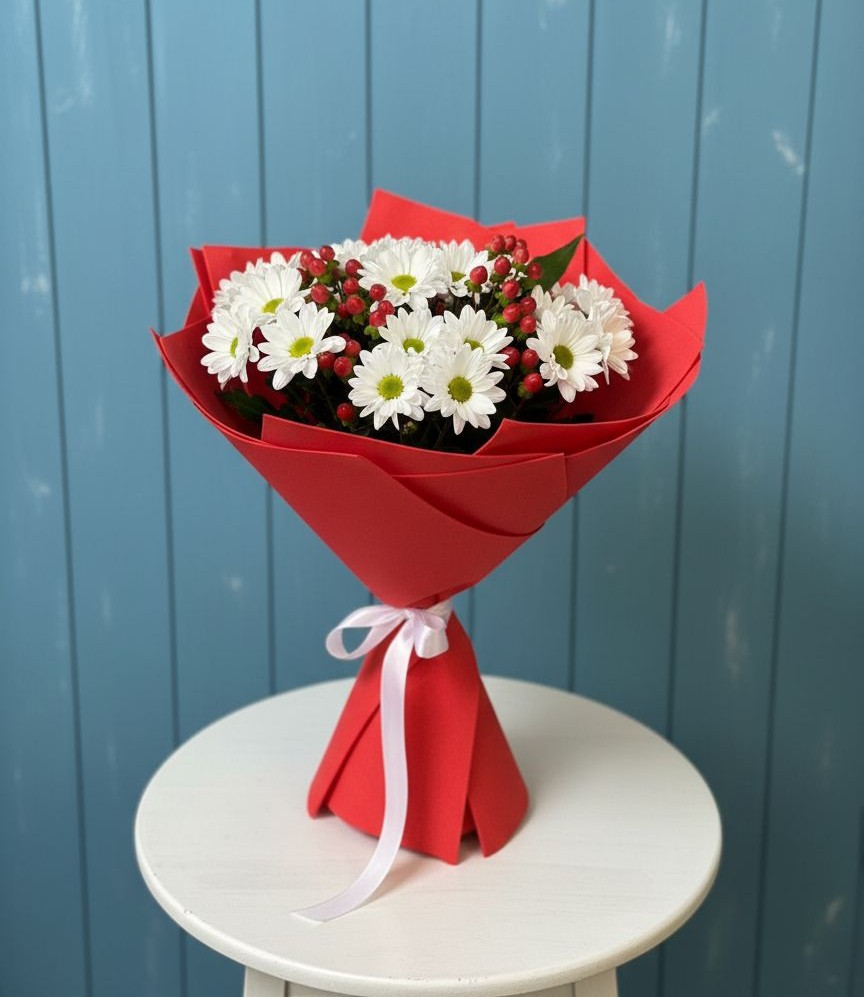 Букет цветов из: Хризантемы в Сызрани