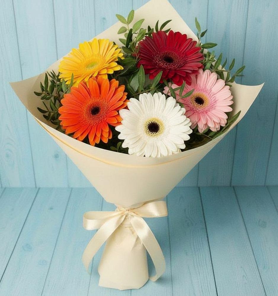 Букет цветов из: Герберы в Сызрани
