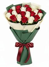 Букет Микс из красных и белых роз #REPLACE_PRED# Сызрани