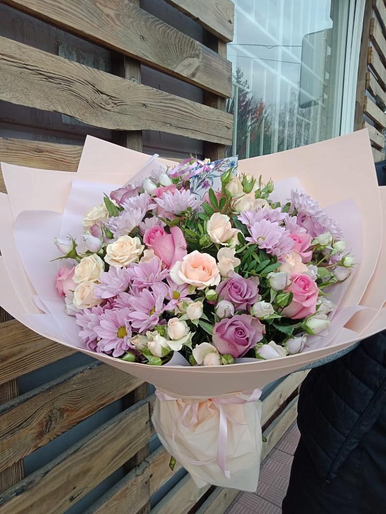 Букет цветов из: Розы и Хризантемы в Сызрани