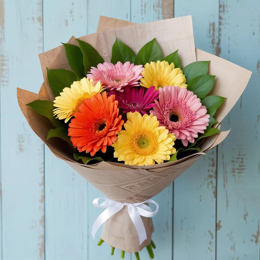 Букет цветов из: Герберы в Сызрани