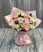 Букет цветов из:  Гвоздики, Розы и Хризантемы #REPLACE_PRED# Сызрани