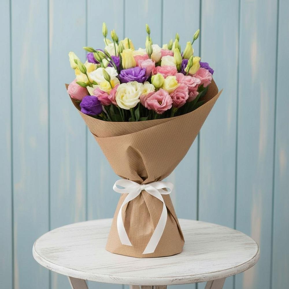 Букет цветов из: Лизиантусы в Сызрани