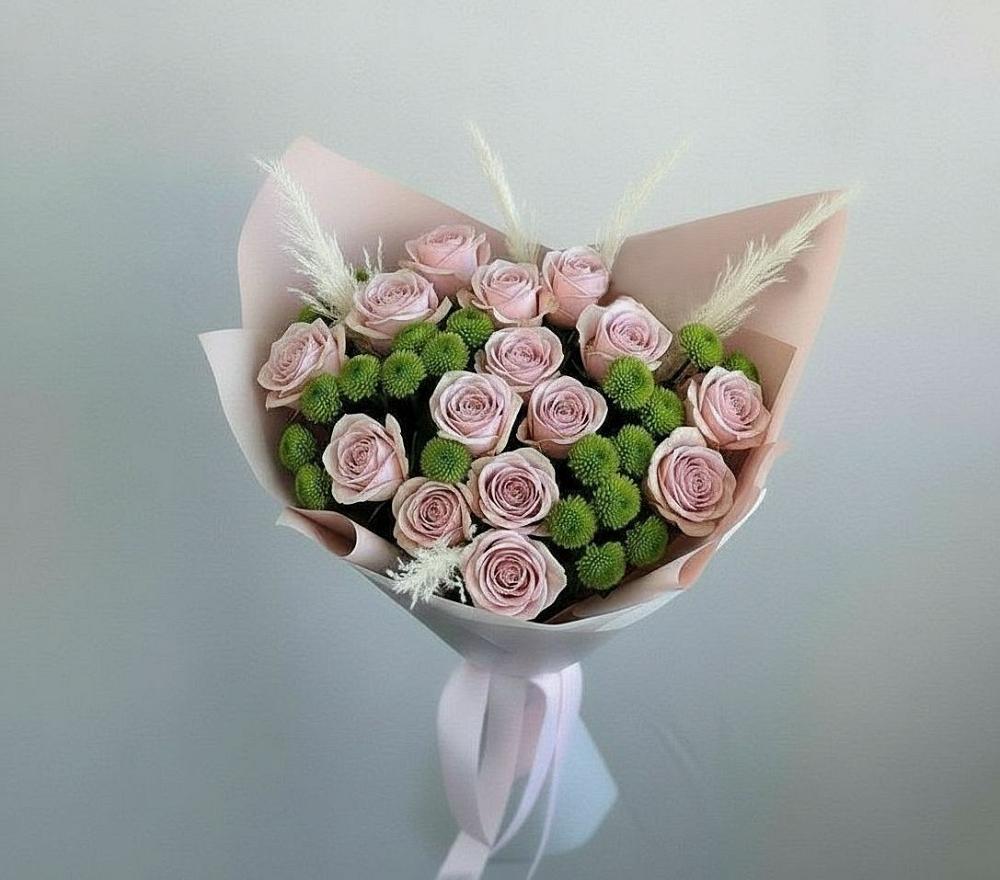 Букет цветов из: Розы и Хризантемы в Сызрани