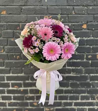 Букет цветов из:  Герберы и Хризантемы в Сызрани