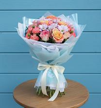 Букет цветов из:  Хризантемы и Розы в Сызрани