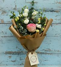 Букет цветов из:  Розы и Лизиантусы #REPLACE_PRED# Сызрани