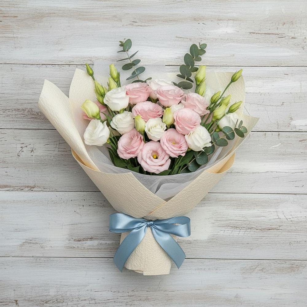 Букет цветов из: Лизиантусы в Сызрани